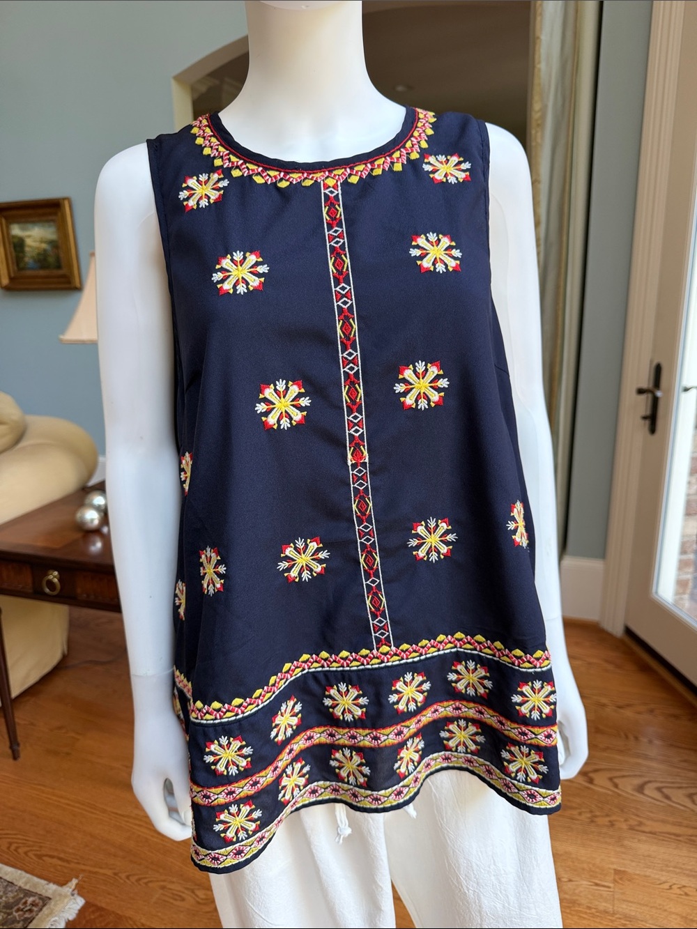 Anthropologie tank by Harlyn size Large